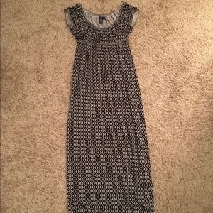 Max Edition Black and white maxi dress